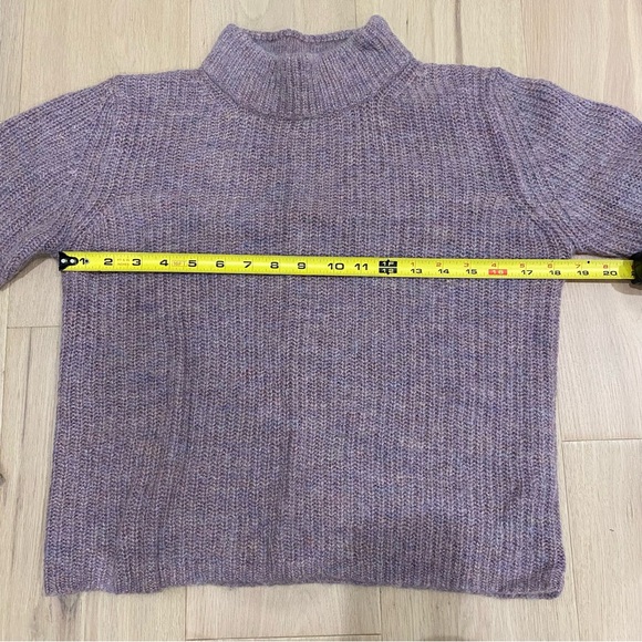 Topshop | Cozy Purple Knit Sweater 💜 - Picture 5 of 6